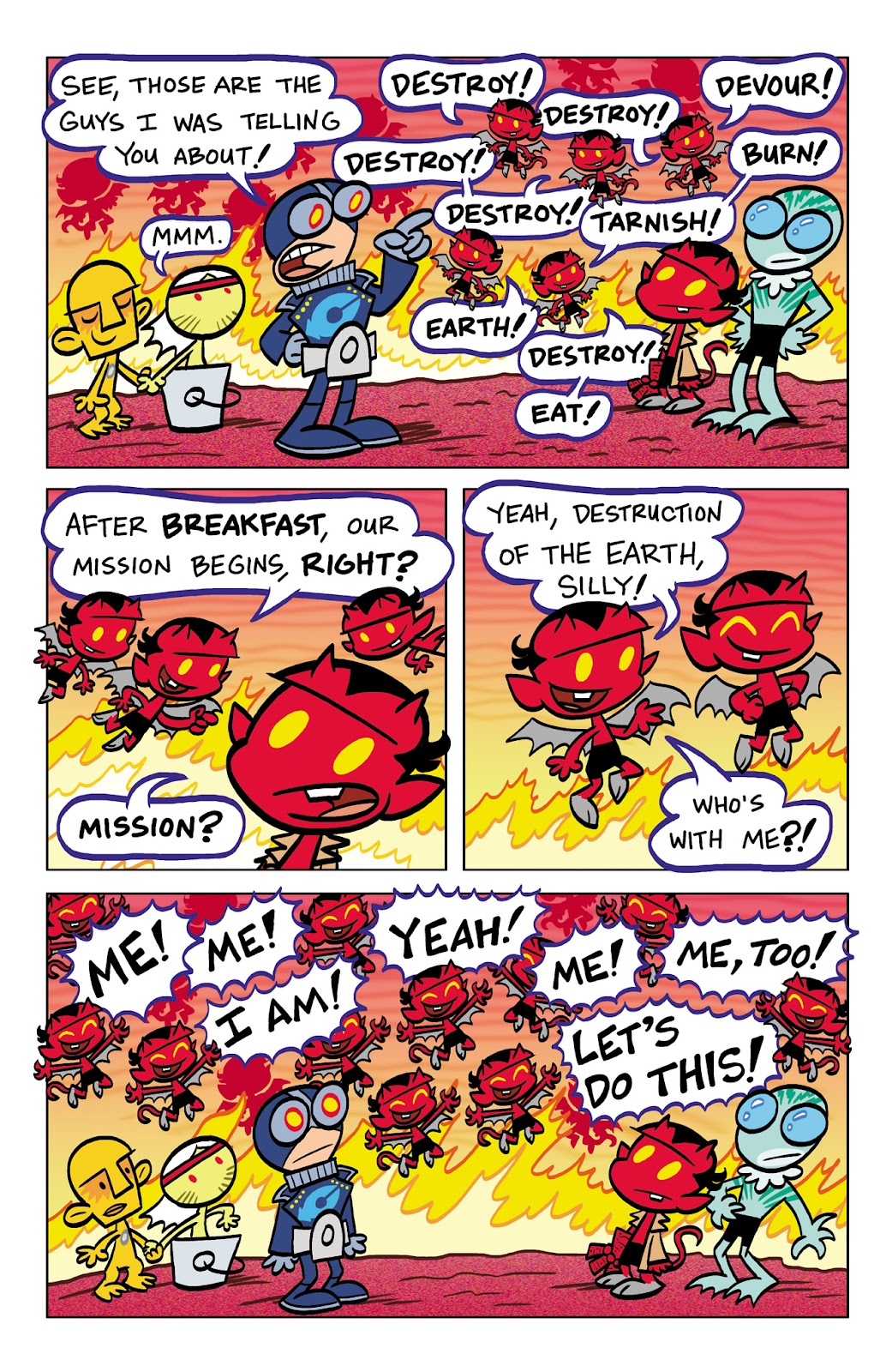 Itty Bitty Hellboy Issue #3 - Page 22