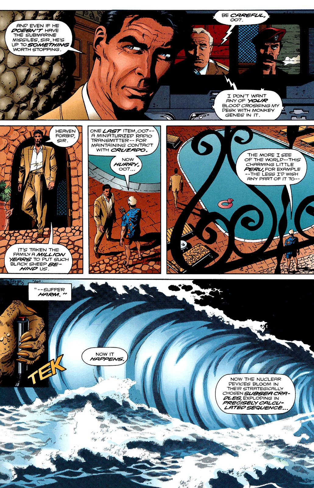James Bond: Serpent's Tooth Issue #2 - Page 11