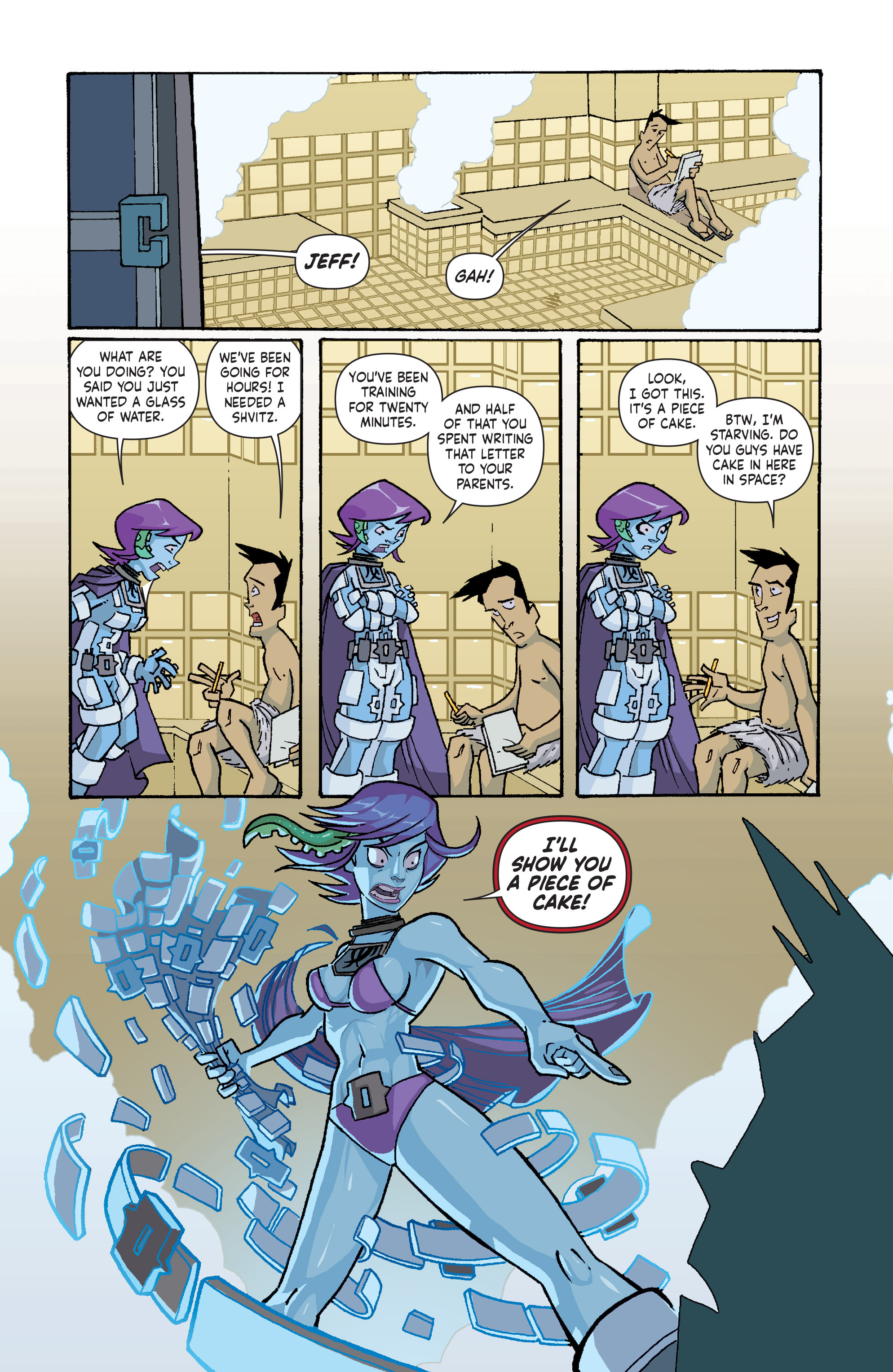 Jeff Steinberg Champion of Earth Issue #4 - Page 14