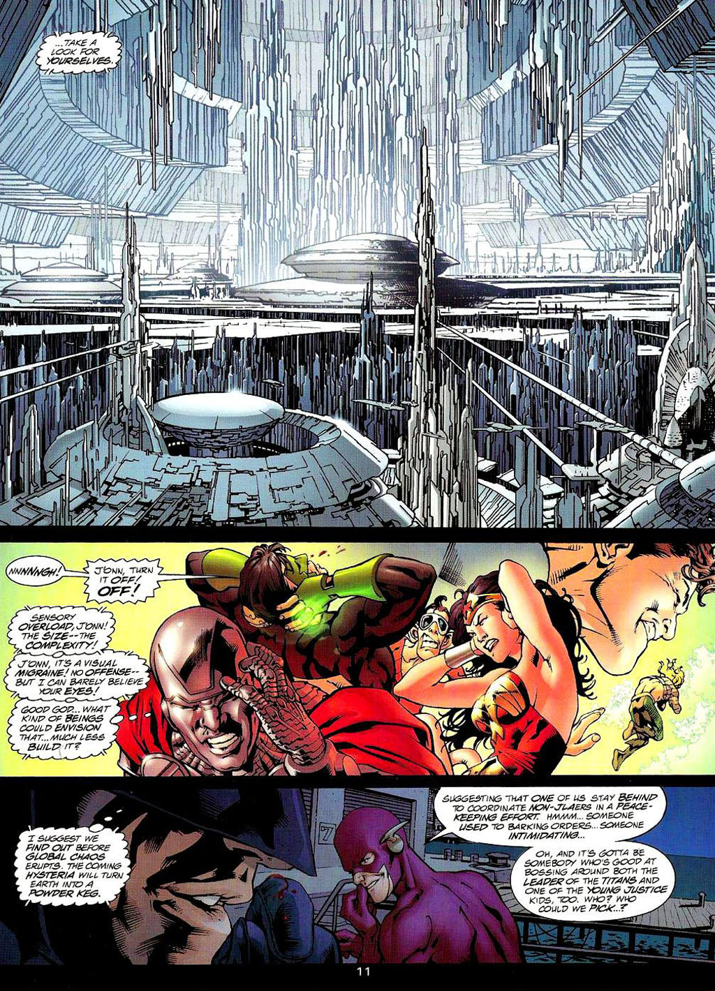 JLA: Heaven's Ladder Issue #1 - Page 11