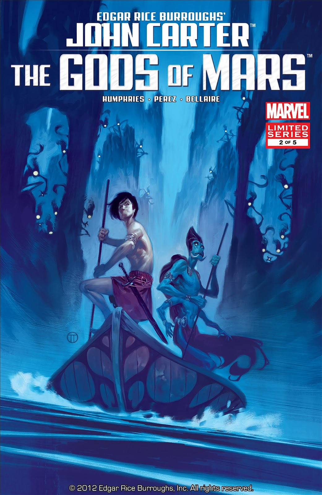 John Carter: The Gods of Mars Issue #2 - Page 1