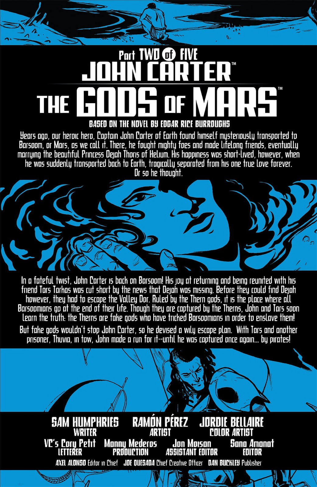 John Carter: The Gods of Mars Issue #2 - Page 2