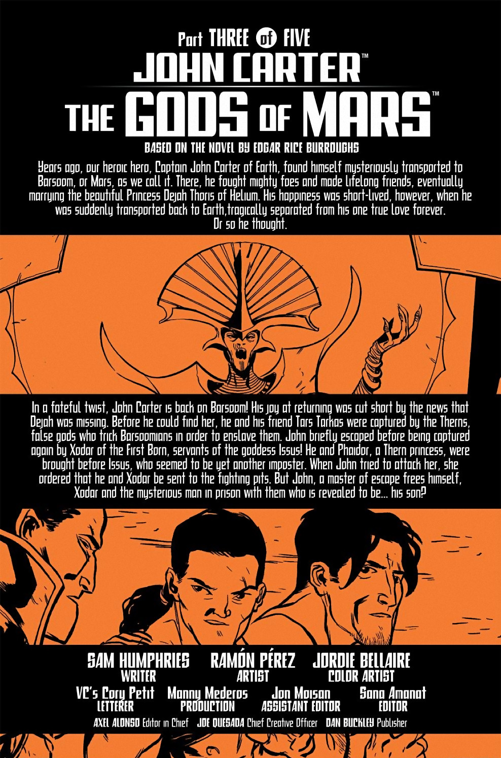 John Carter: The Gods of Mars Issue #3 - Page 2