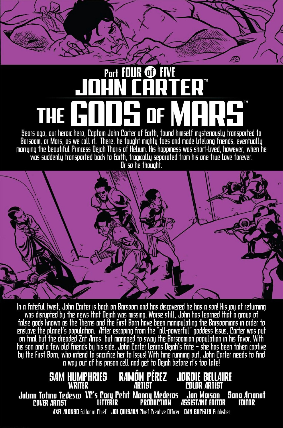 John Carter: The Gods of Mars Issue #4 - Page 2