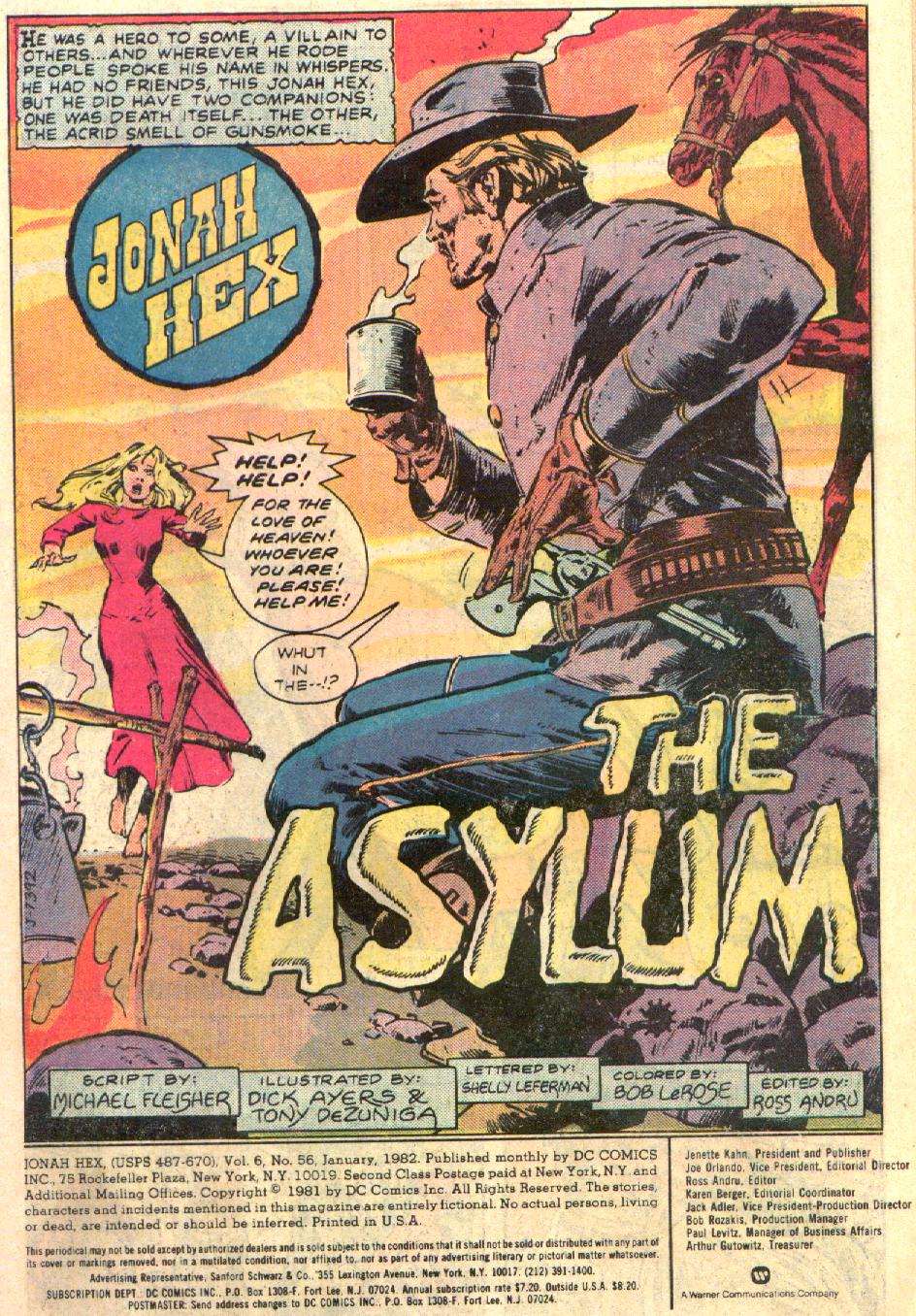 Jonah Hex (1977) Issue #56 - Page 2