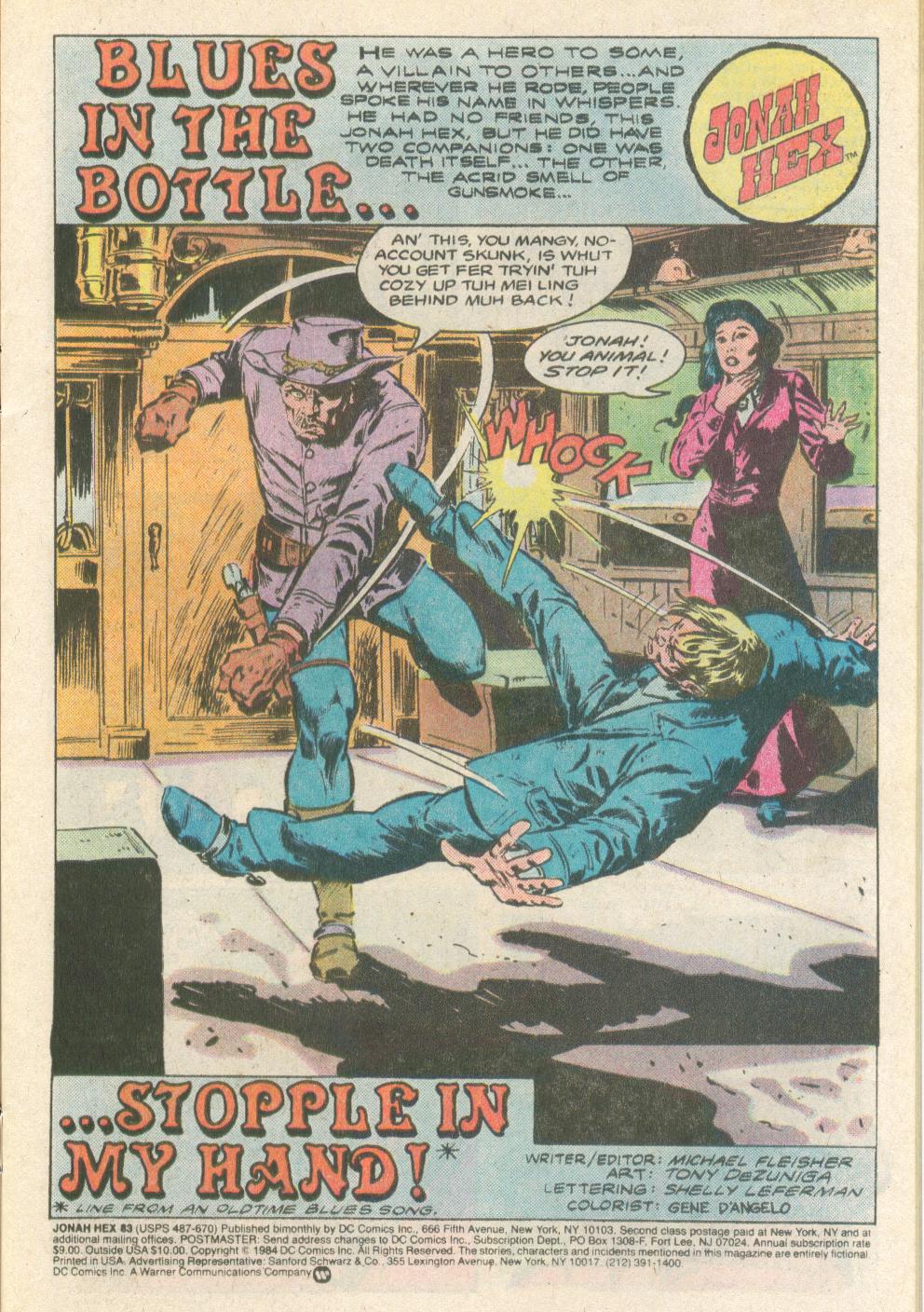 Jonah Hex (1977) Issue #83 - Page 2