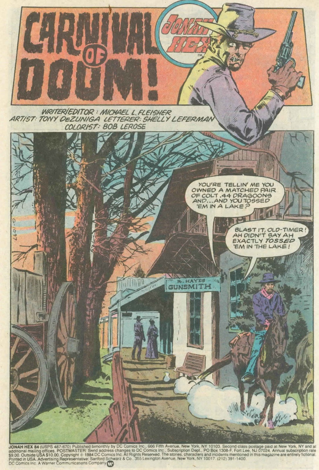 Jonah Hex (1977) Issue #84 - Page 2