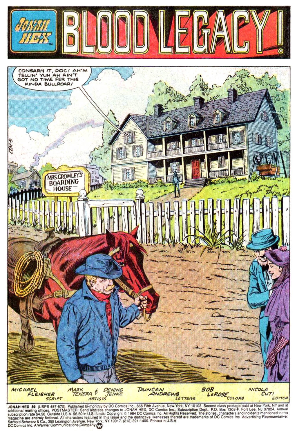 Jonah Hex (1977) Issue #89 - Page 2
