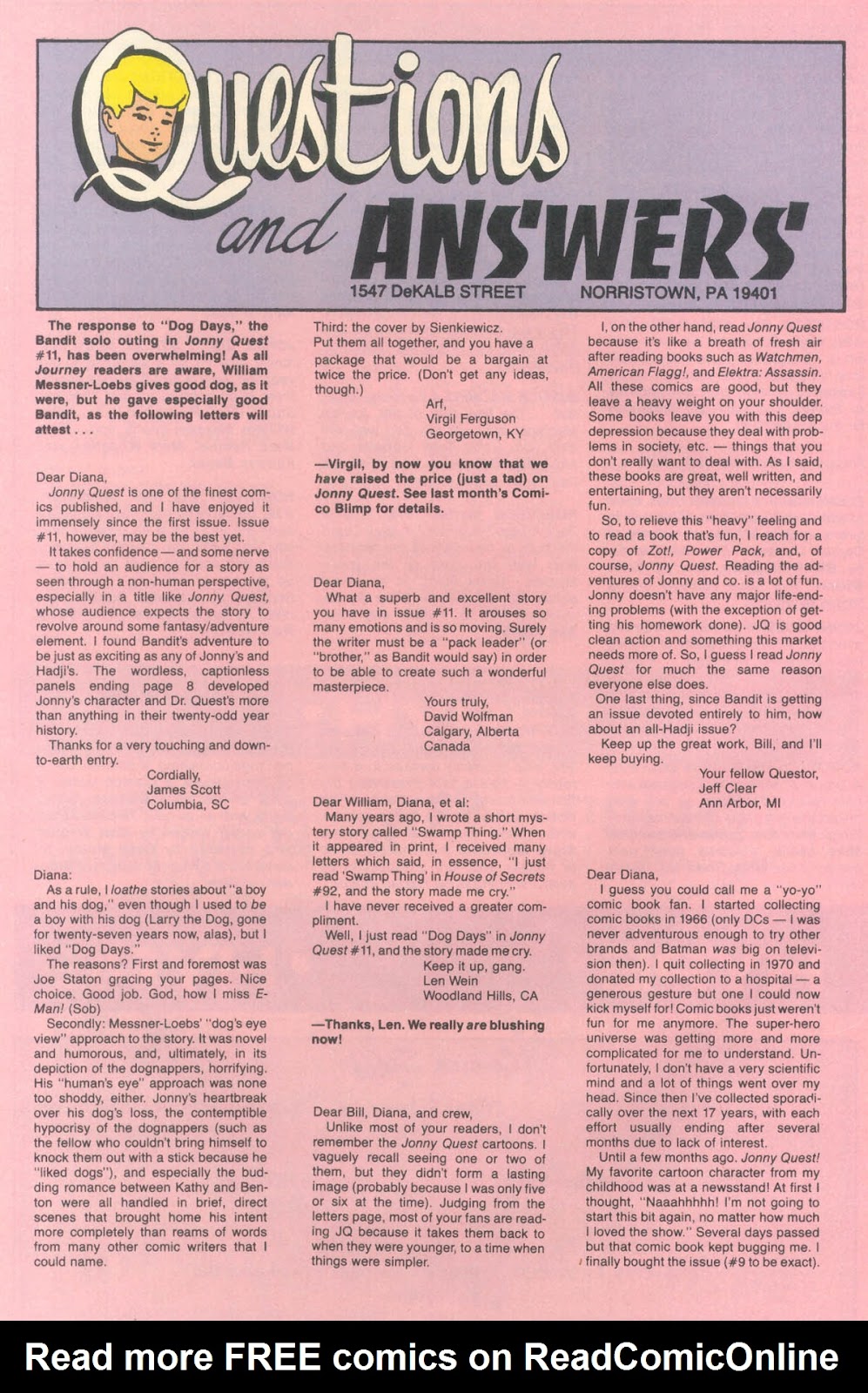 Jonny Quest (1986) Issue #16 - Page 32