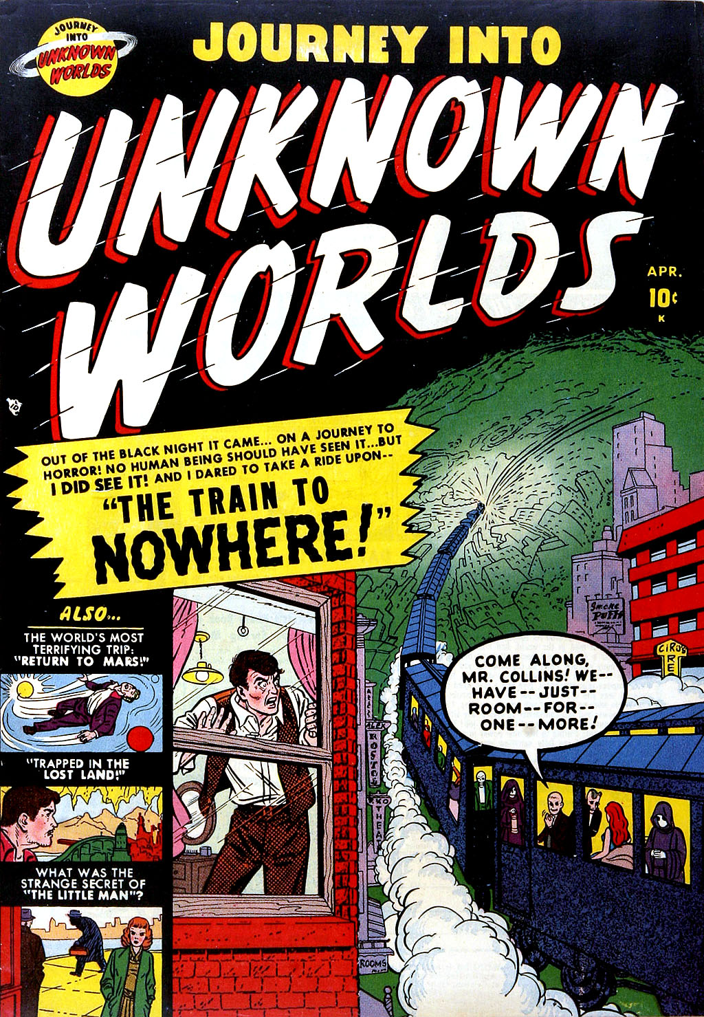 Journey Into Unknown Worlds (1950) Issue #4 - Page 1