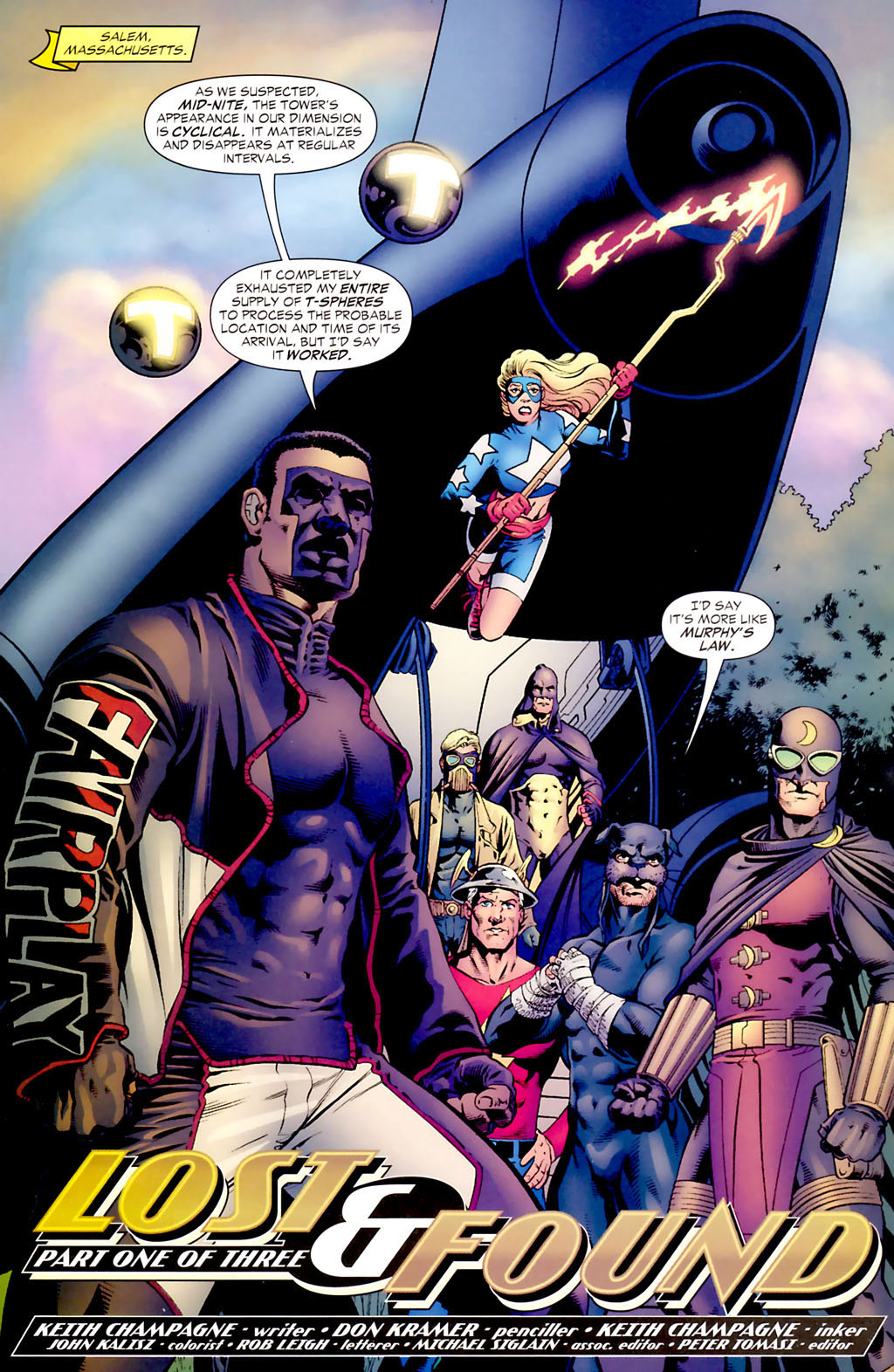 JSA (1999) Issue #78 - Page 2