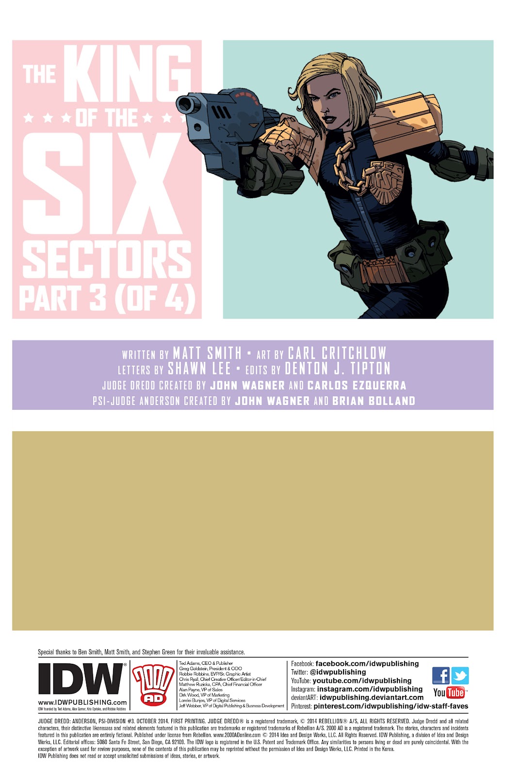 Judge Dredd: Anderson, PSI-Division Issue #3 - Page 2