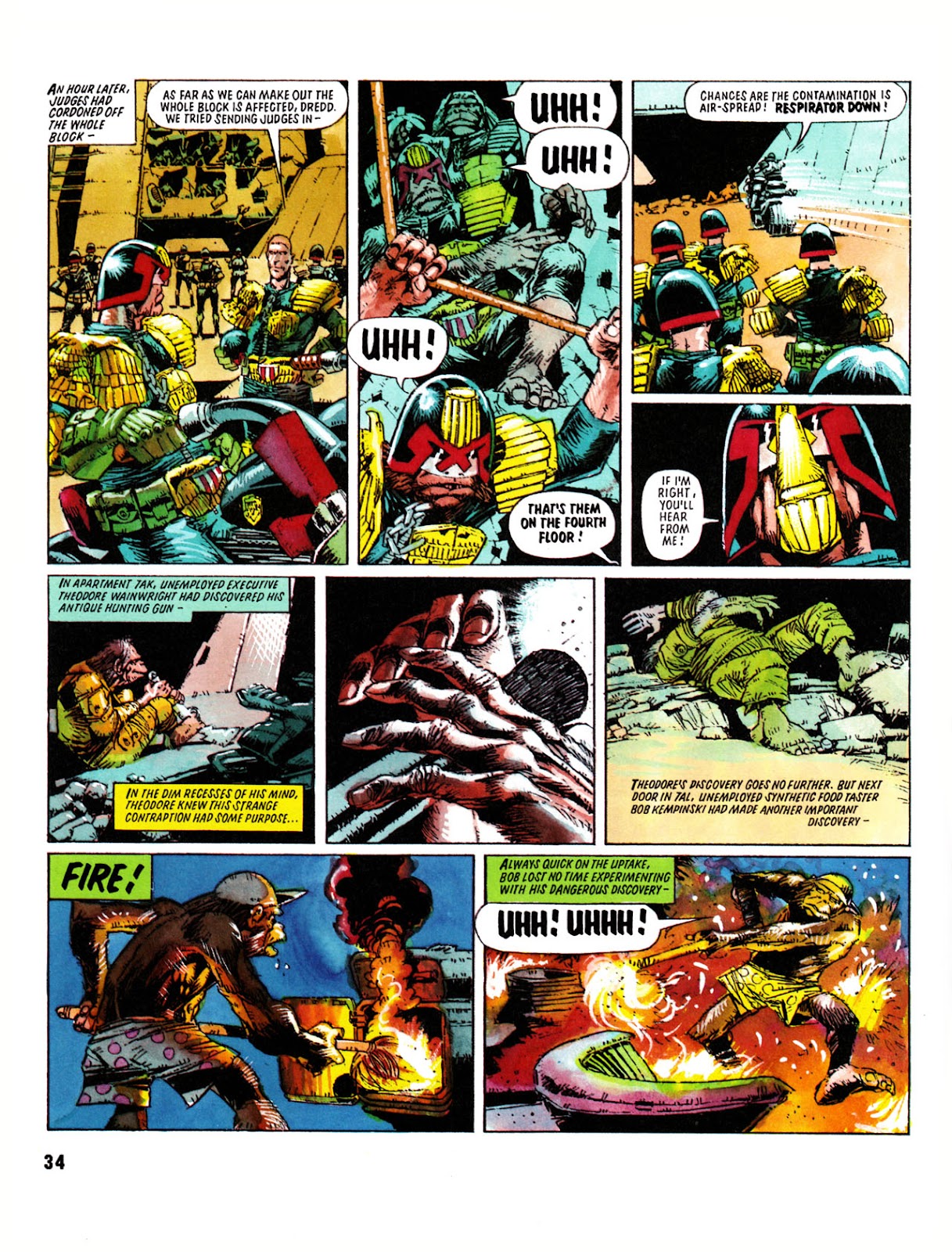 Judge Dredd Definitive Editions: Bad Science Full - Page 33