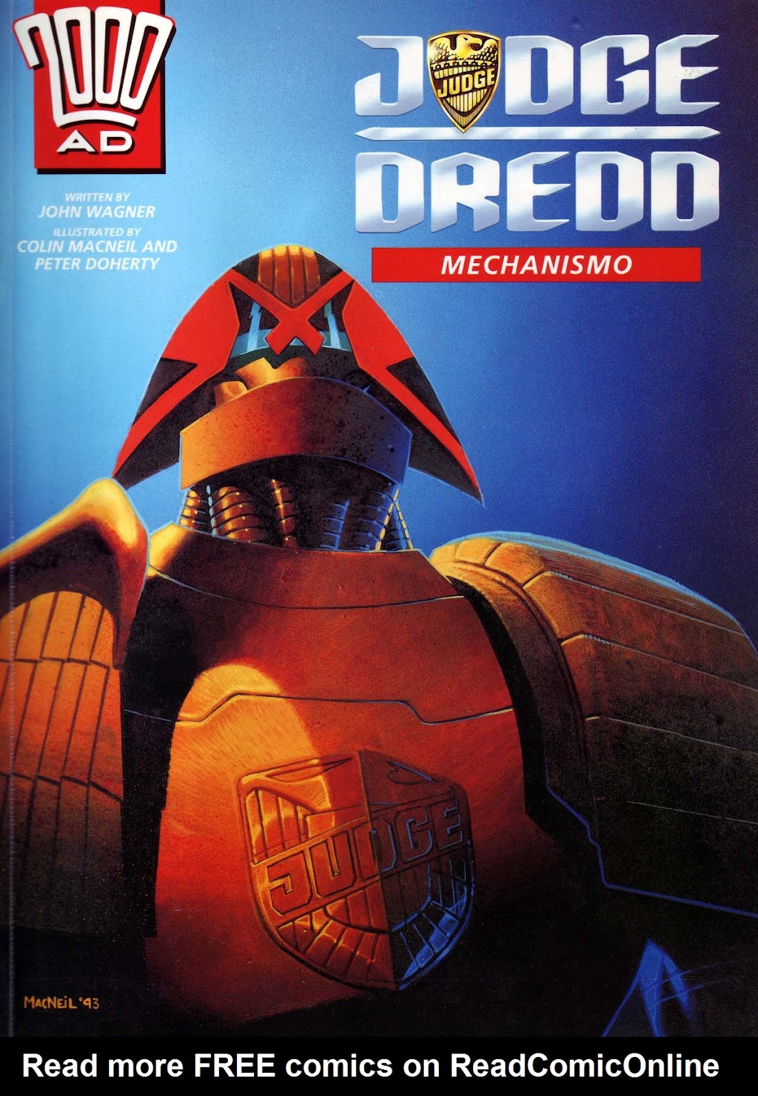 Judge Dredd: Mechanismo TPB - Page 1