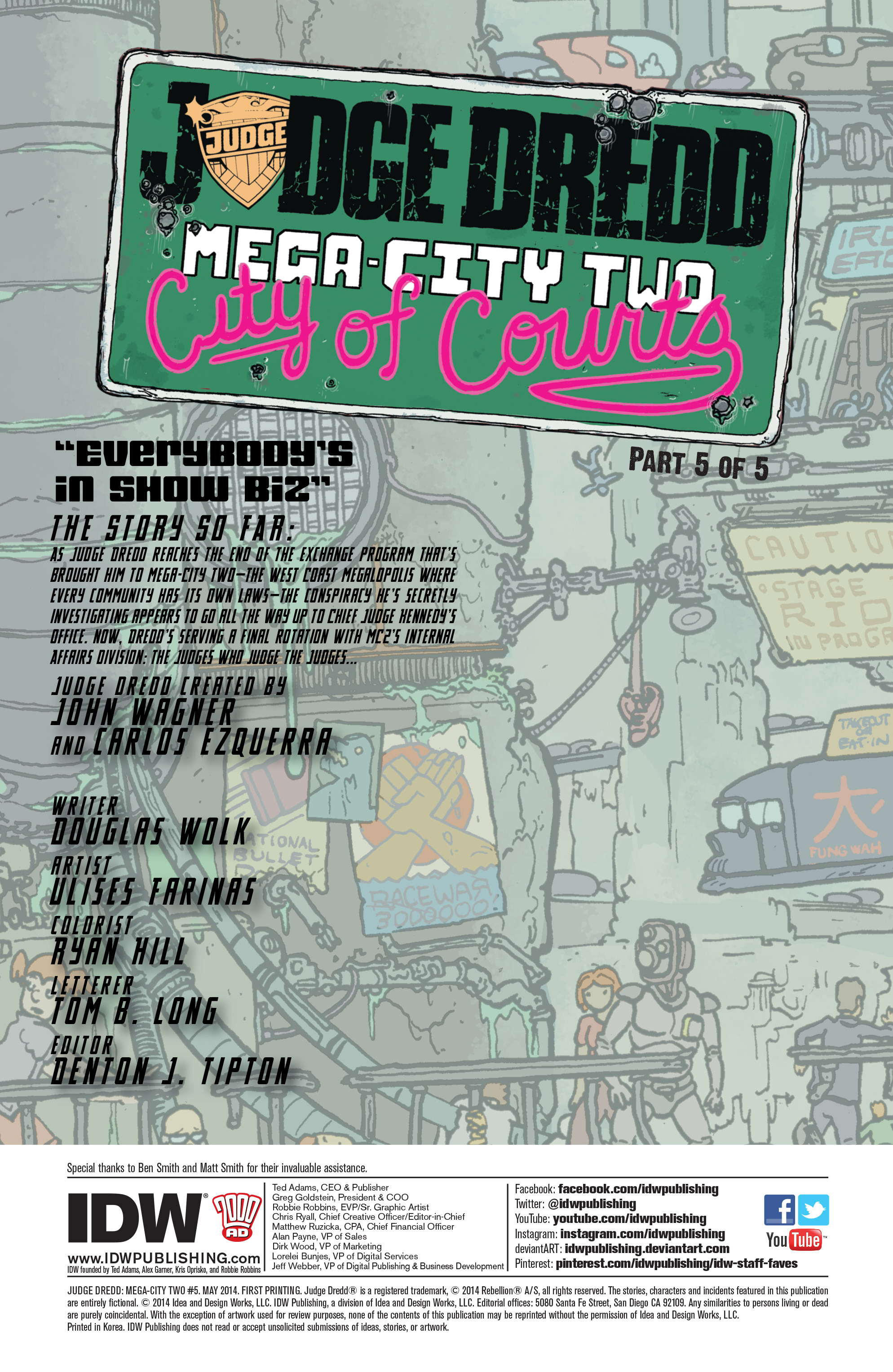 Judge Dredd: Mega-City Two Issue #5 - Page 2