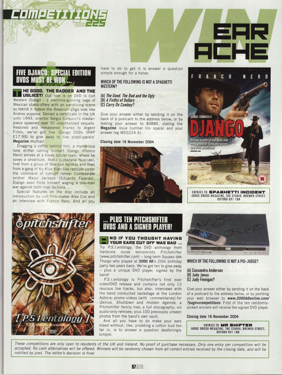 Judge Dredd Megazine (Vol.5) Issue #225 - Page 97