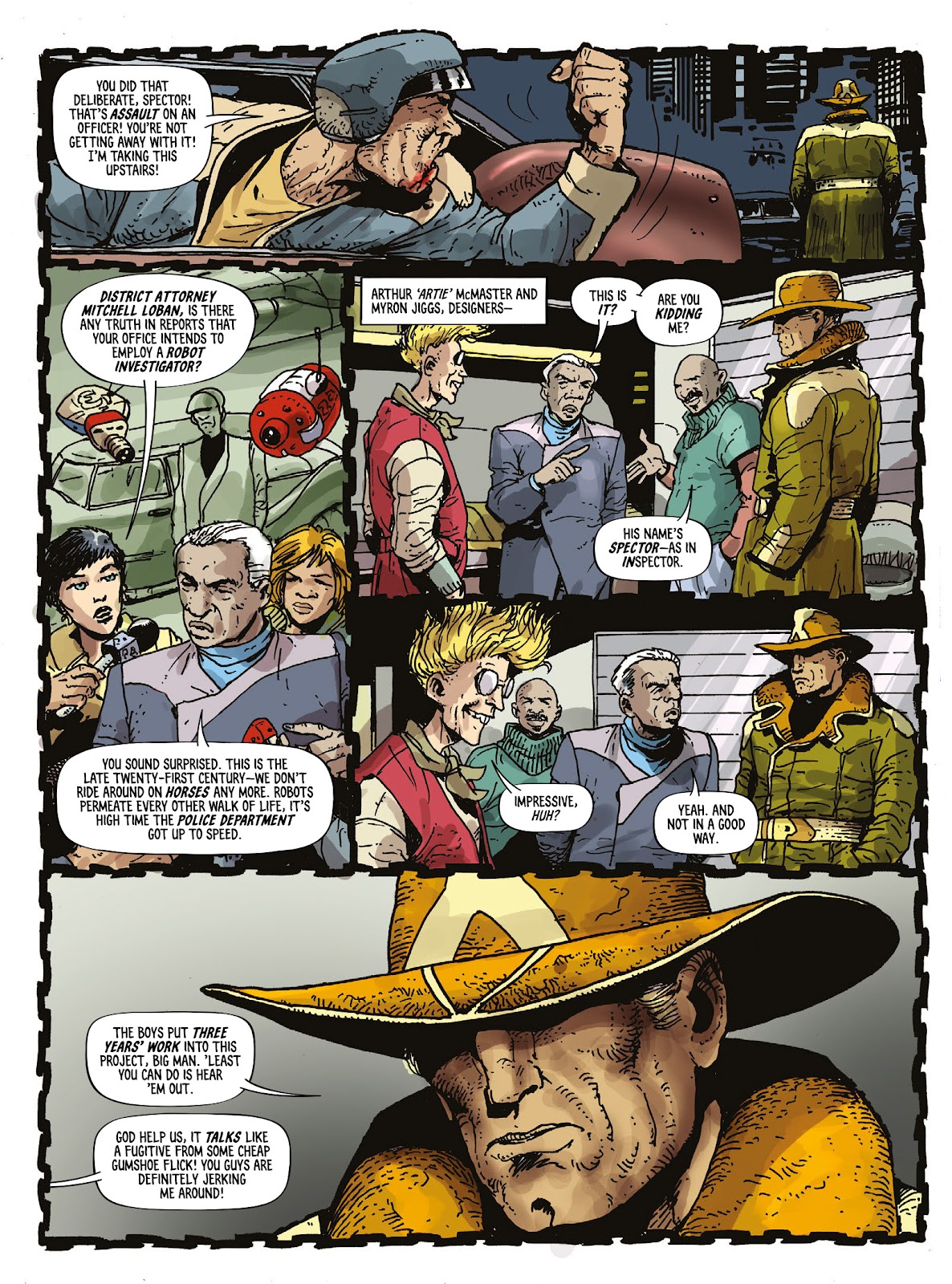 Judge Dredd Megazine (Vol.5) Issue #455 - Page 22