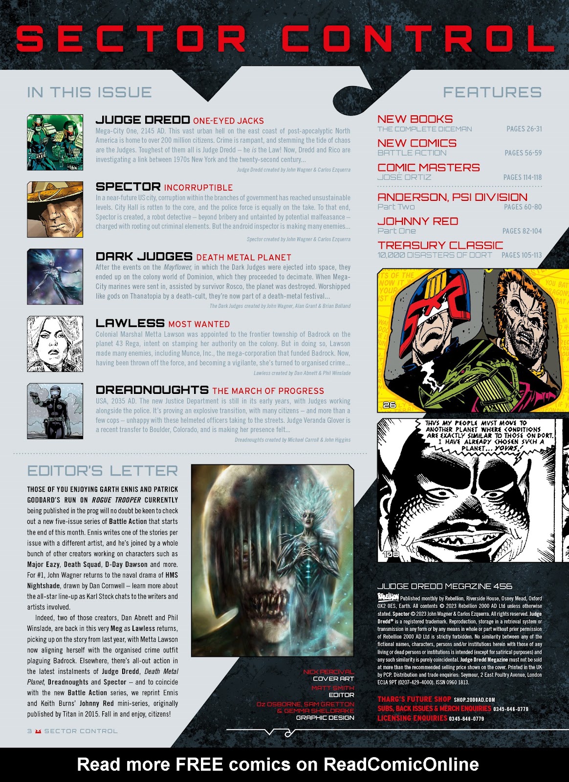 Judge Dredd Megazine (Vol.5) Issue #456 - Page 3