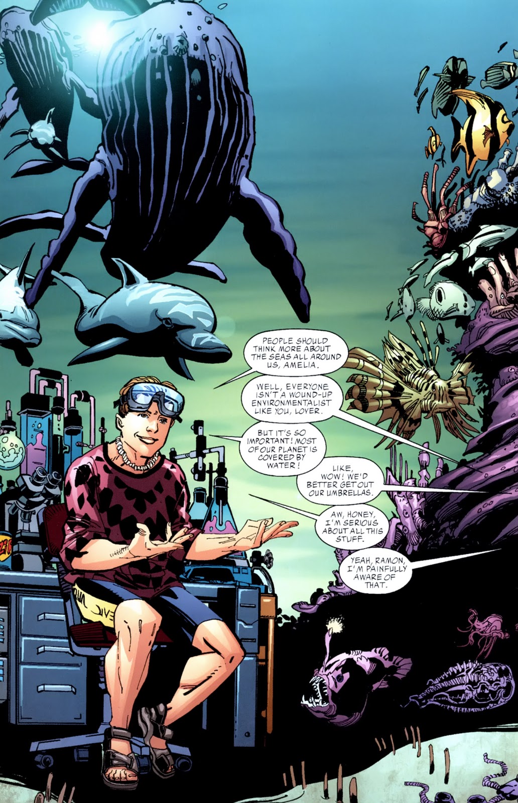 Just Imagine Stan Lee With Scott McDaniel Creating Aquaman Full - Page 3