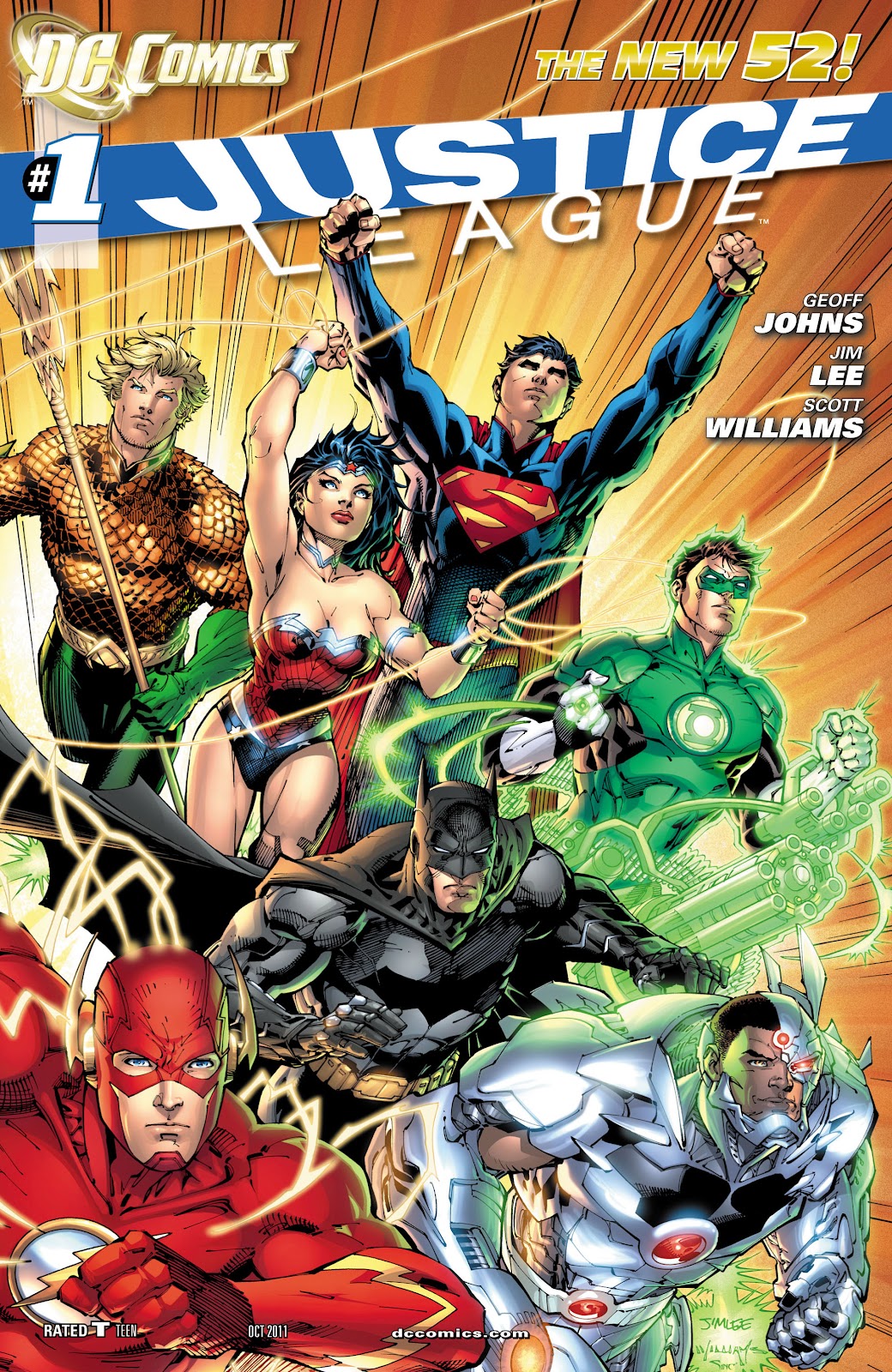 Justice League (2011) Issue #1 - Page 1