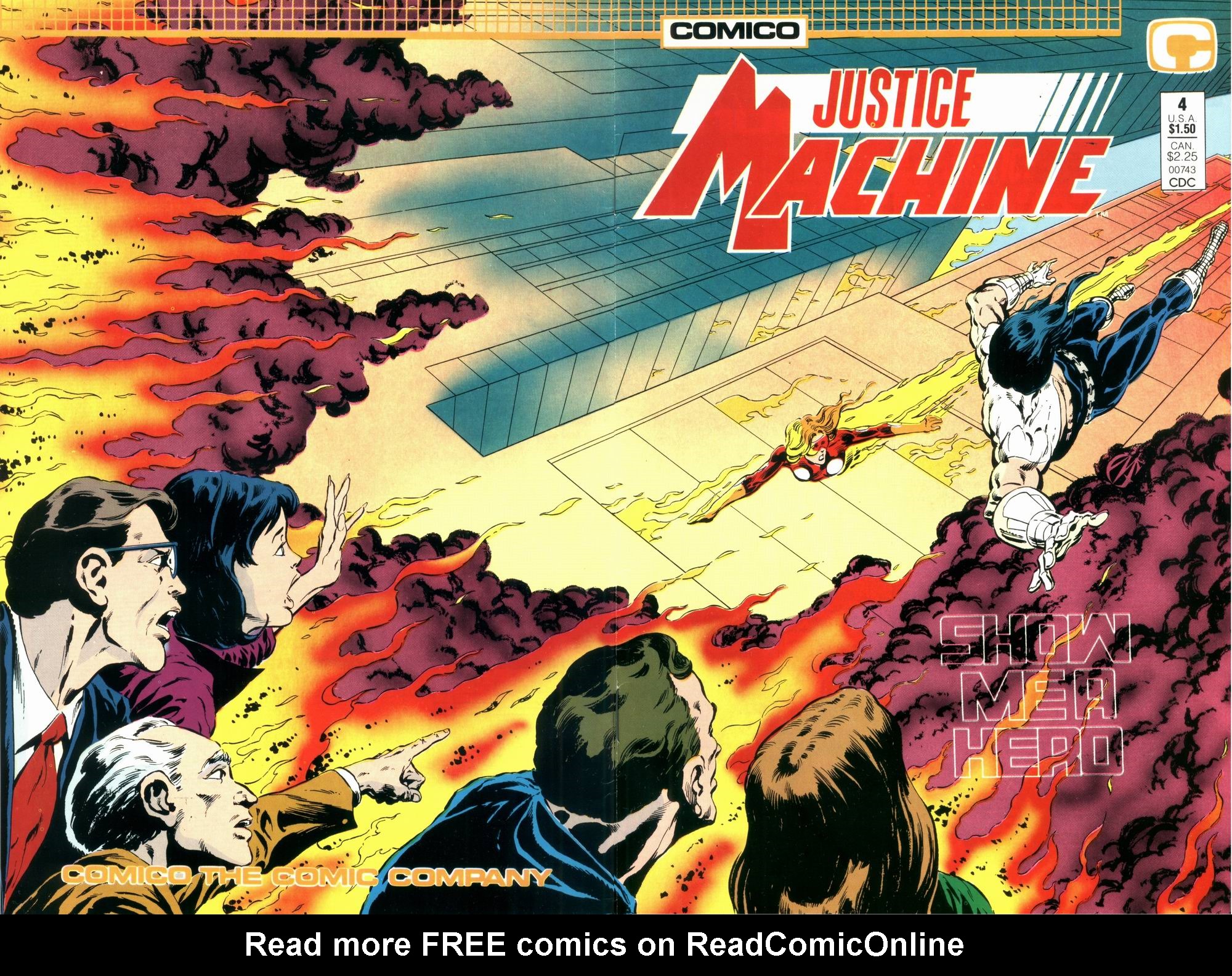 Justice Machine Issue #4 - Page 1