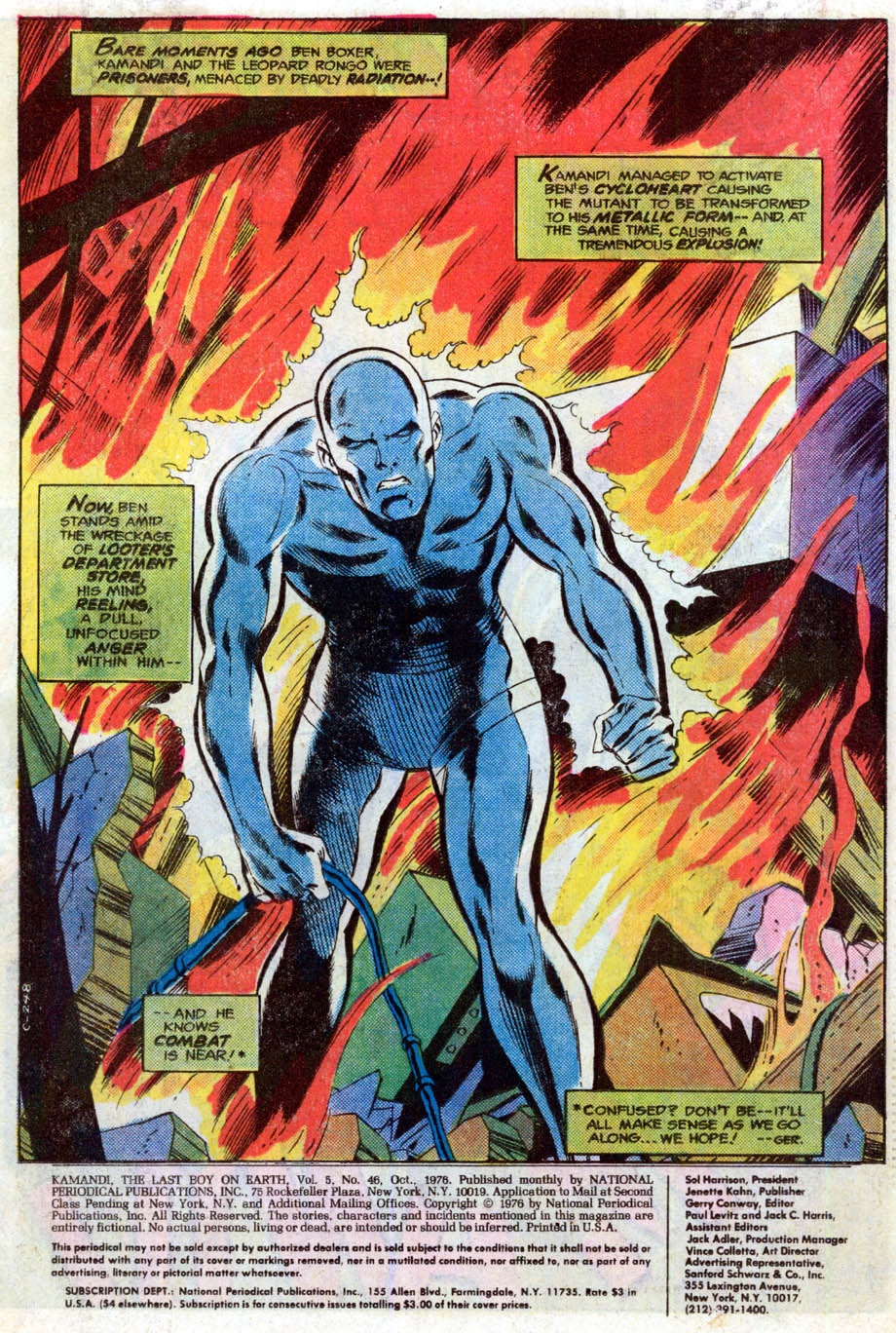 Kamandi, The Last Boy On Earth Issue #46 - Page 2