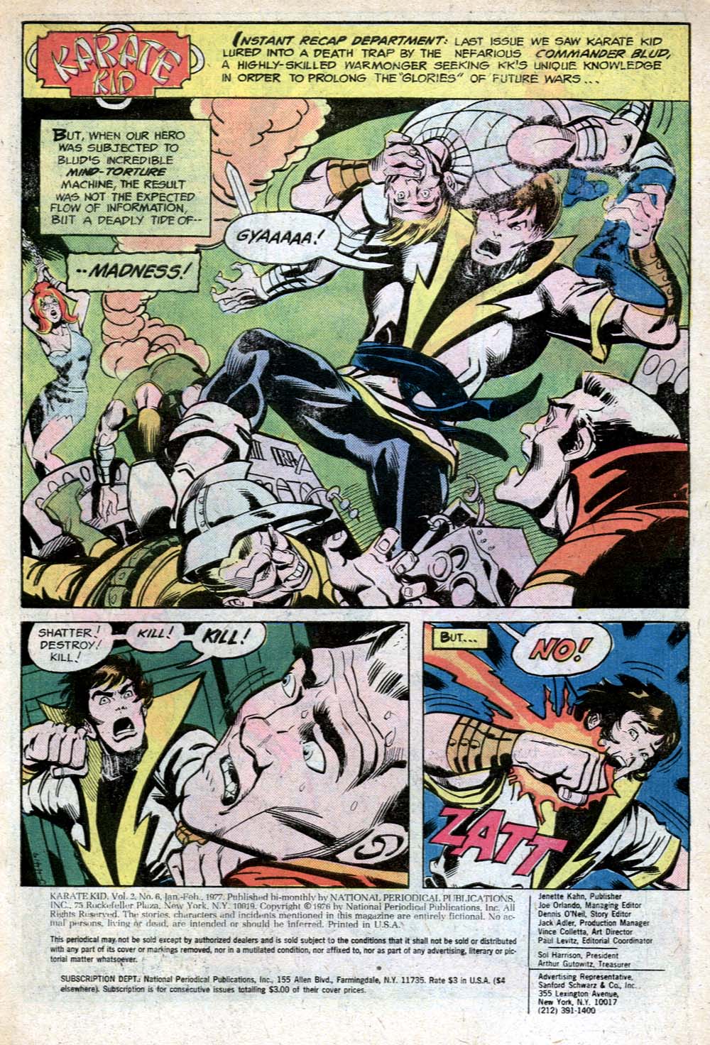 Karate Kid Issue #6 - Page 2