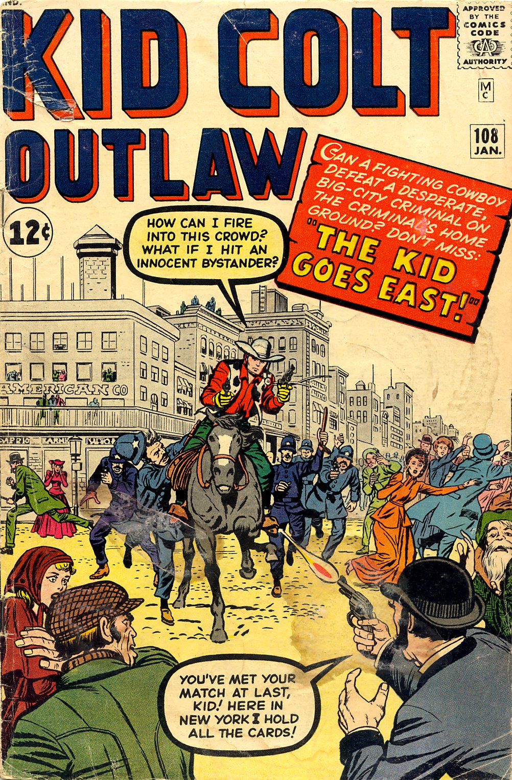 Kid Colt Outlaw Issue #108 - Page 1