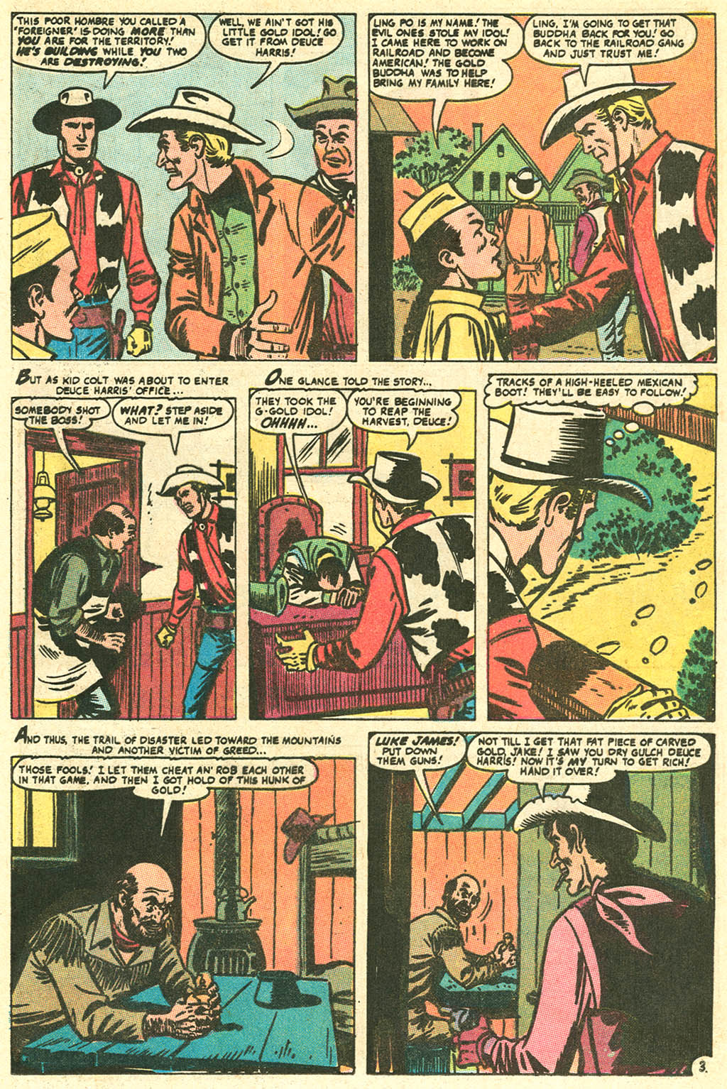 Kid Colt Outlaw Issue #141 - Page 13