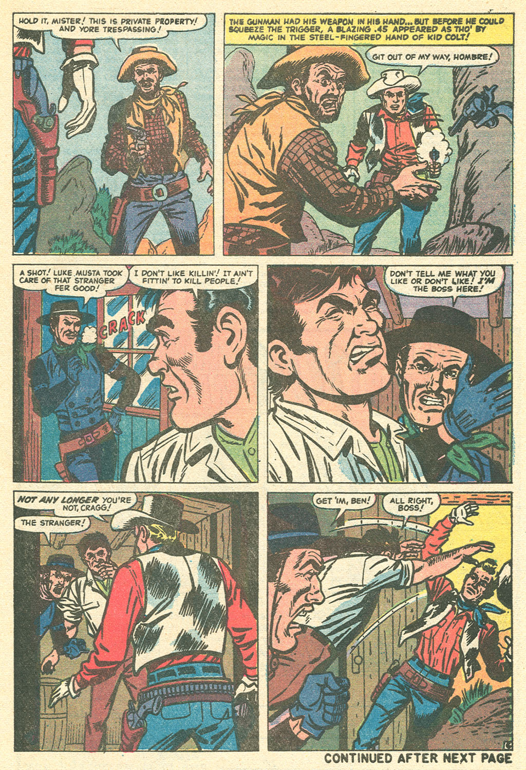 Kid Colt Outlaw Issue #151 - Page 9
