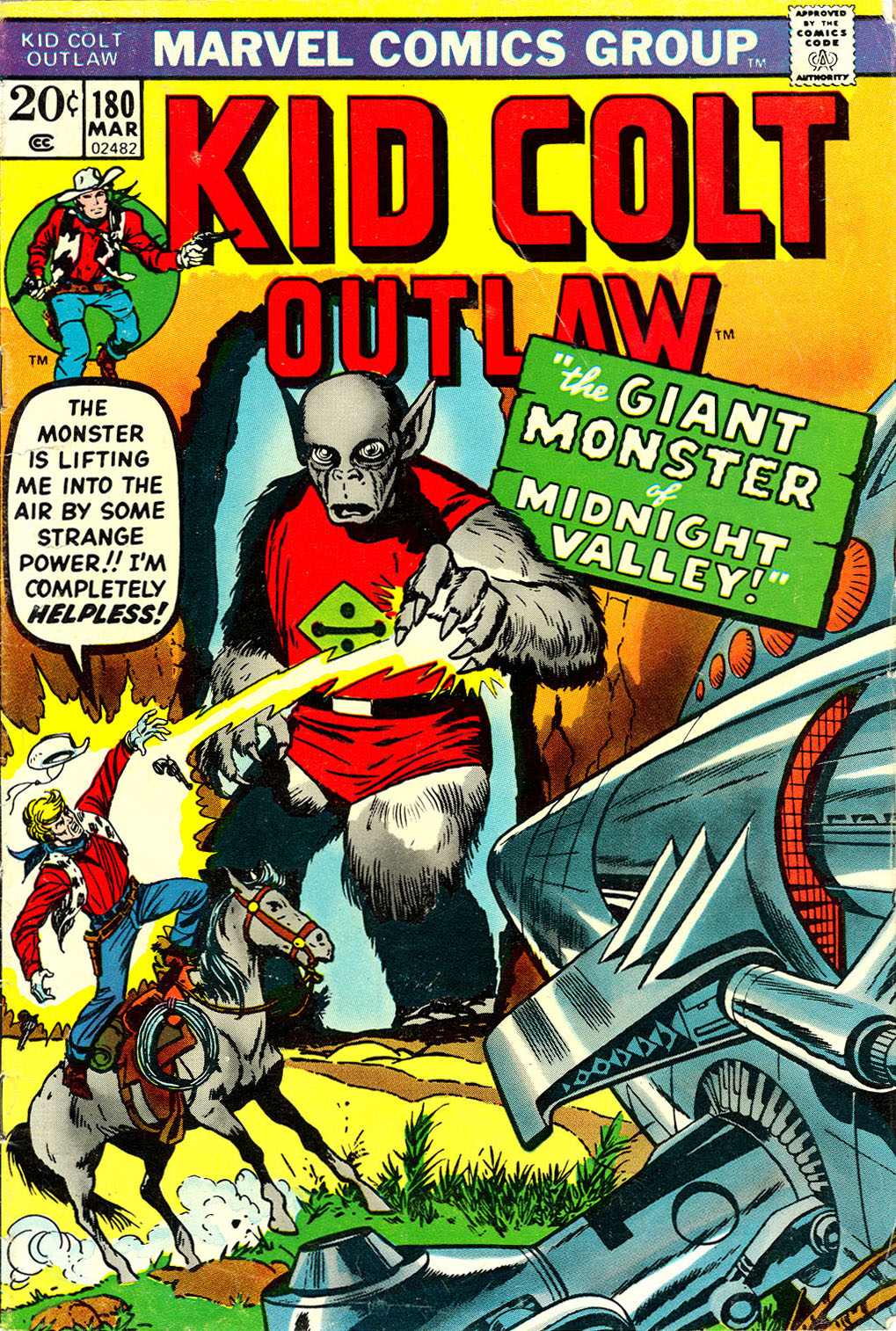 Kid Colt Outlaw Issue #180 - Page 1
