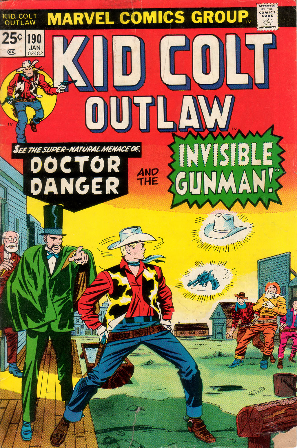 Kid Colt Outlaw Issue #190 - Page 1
