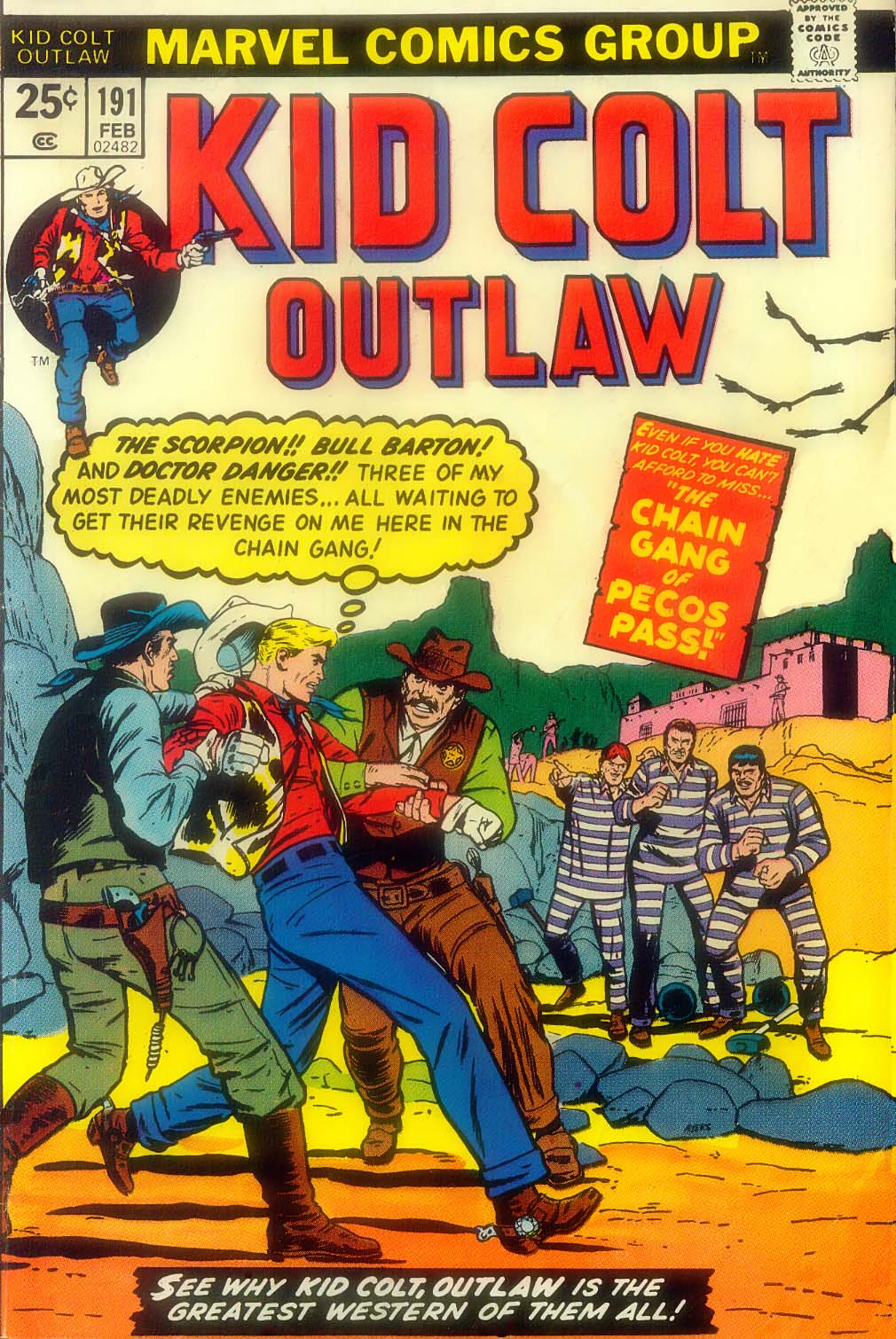 Kid Colt Outlaw Issue #191 - Page 1