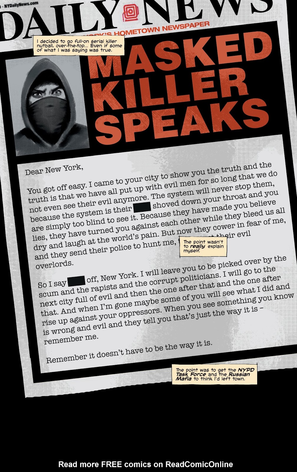 Kill or Be Killed Issue #11 - Page 12