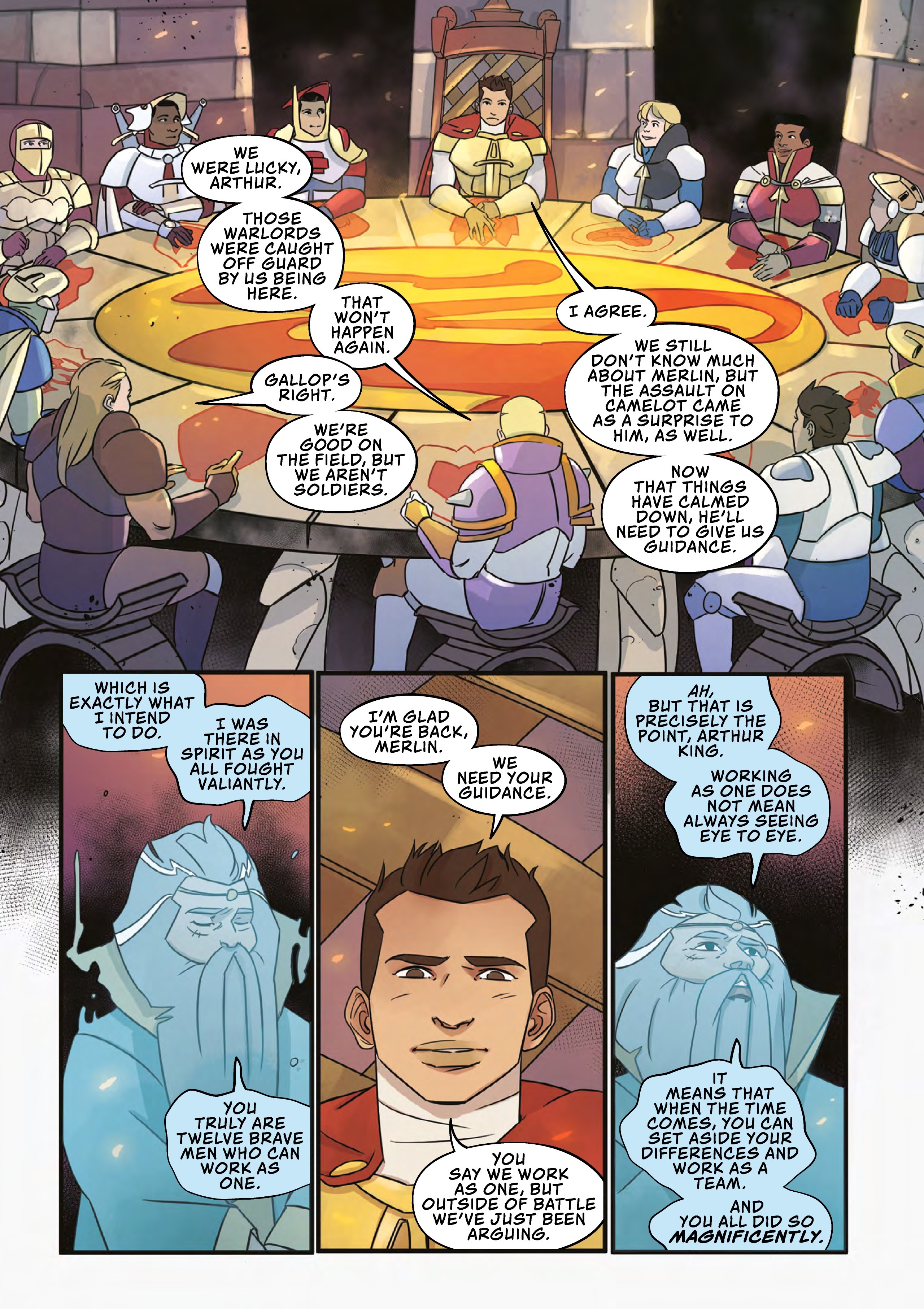 King Arthur and The Knights of Justice (2024) TPB 1 - Page 46