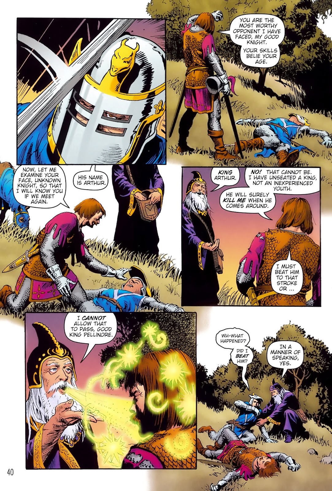 King Arthur - Excalibur Unsheated Full - Page 40
