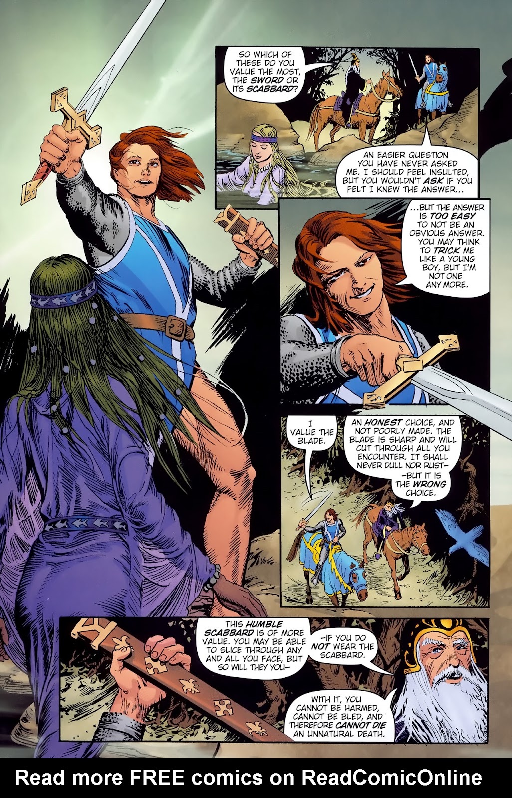 King Arthur - Excalibur Unsheated Full - Page 44