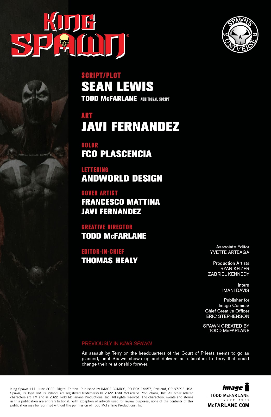 King Spawn Issue #11 - Page 3