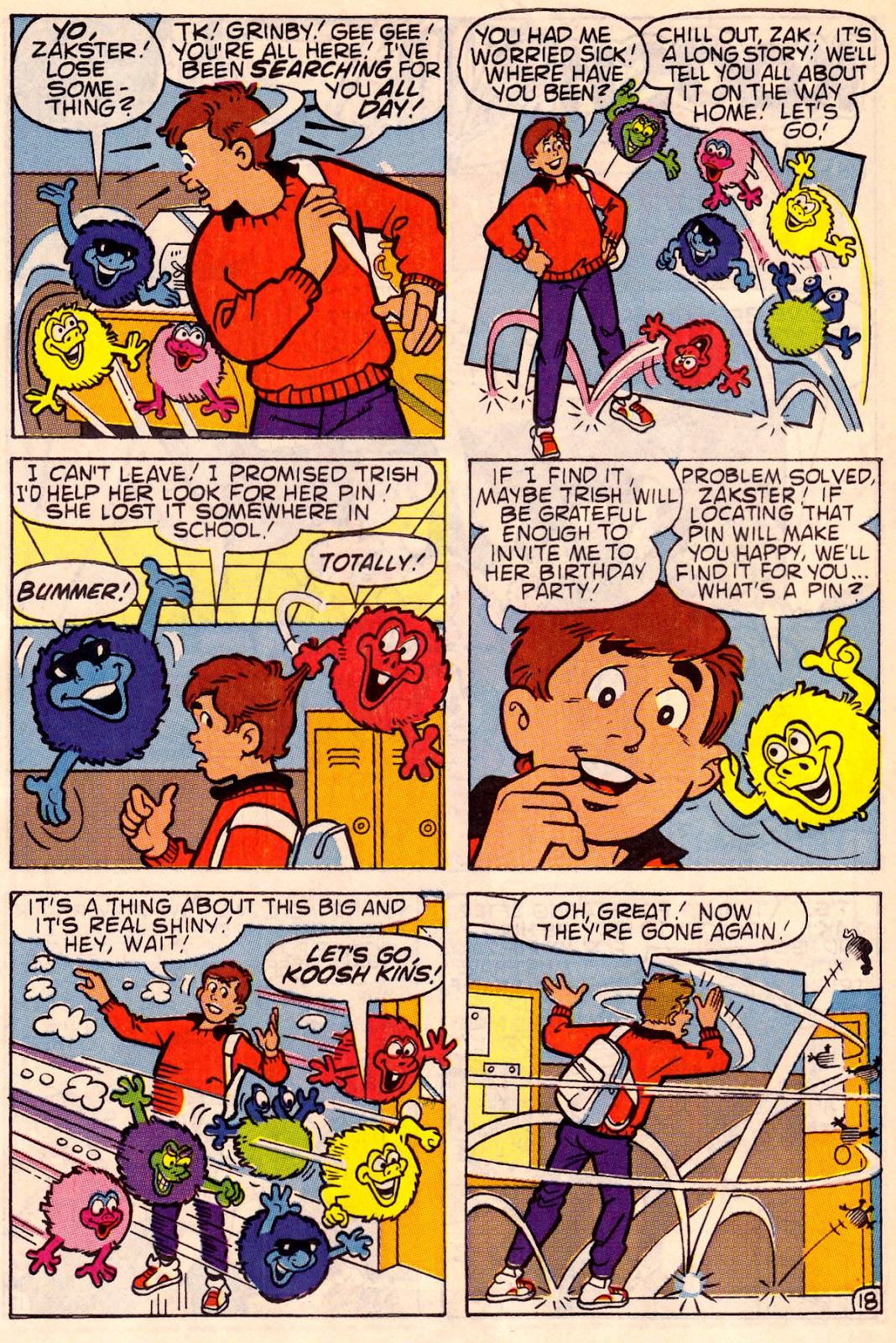 Koosh Kins Issue #2 - Page 22