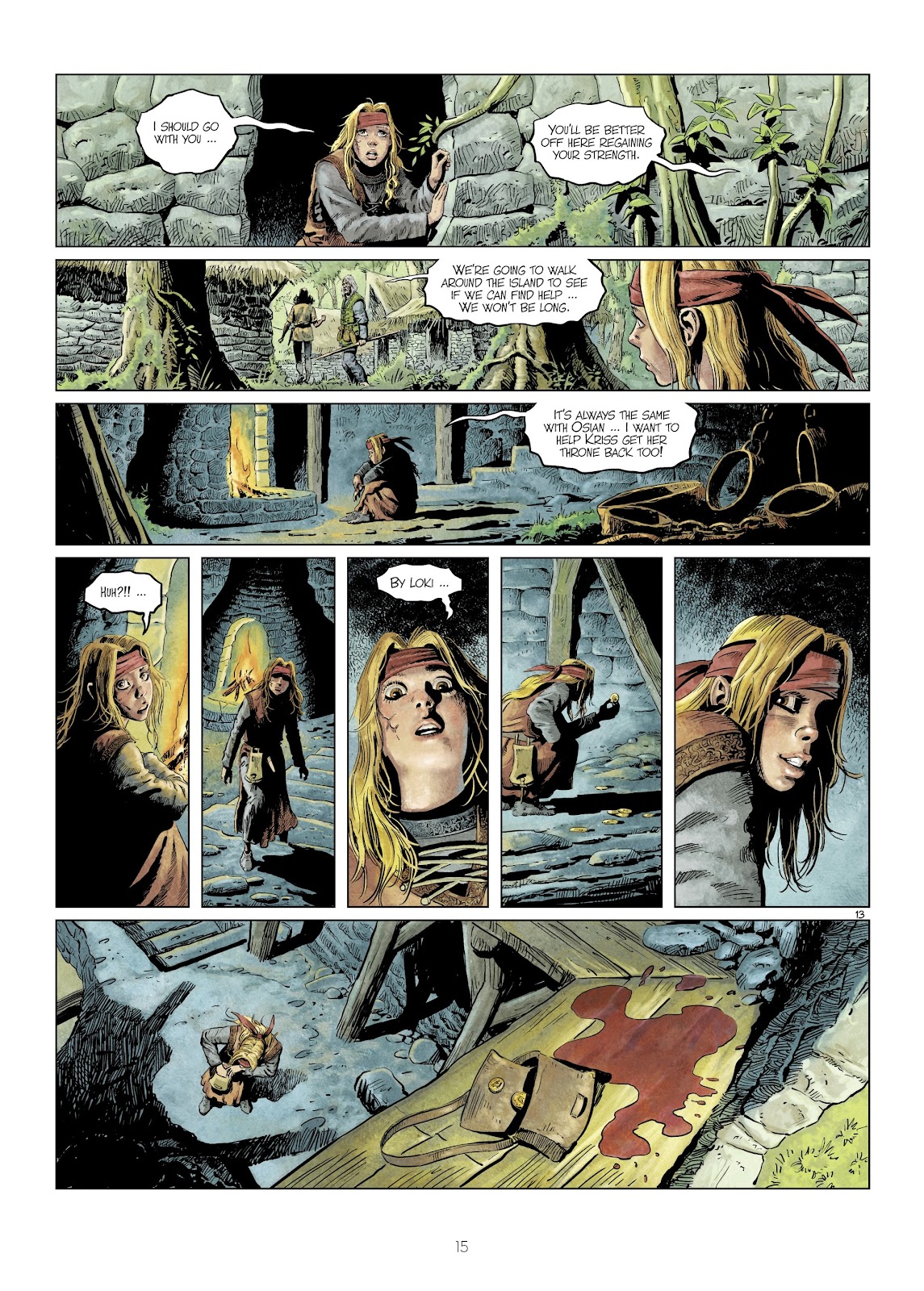 Kriss of Valnor: The Island of Lost Children Full - Page 17