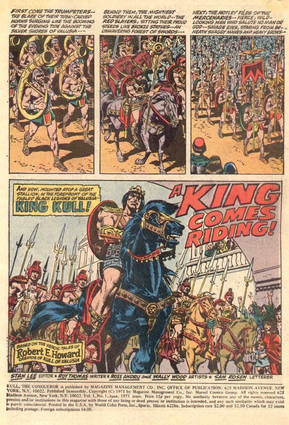 Kull, the Conqueror (1971) Issue #1 - Page 3