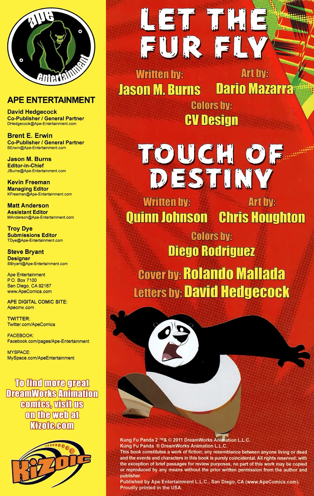 Kung Fu Panda Issue #1 - Page 2