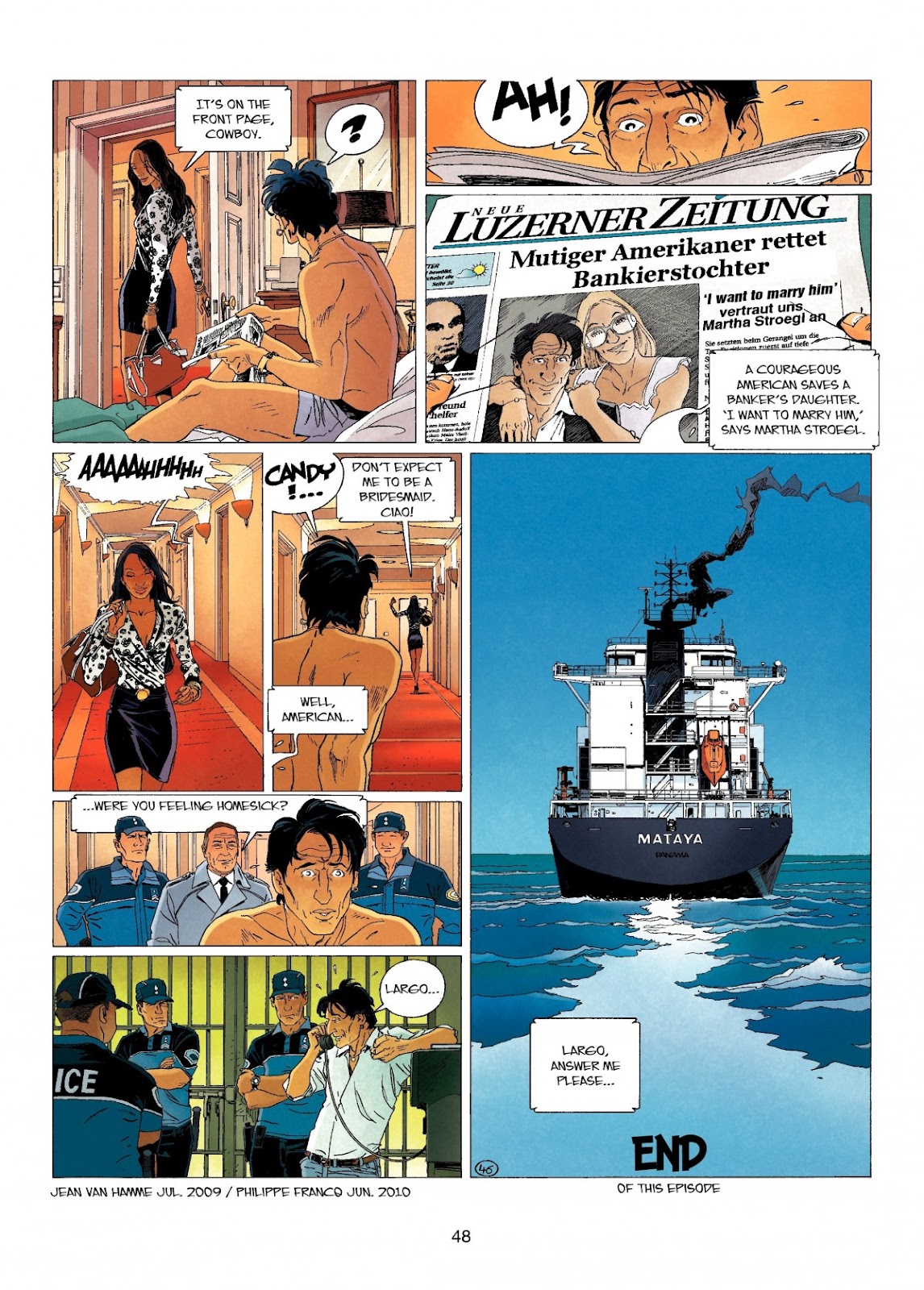 Largo Winch Issue #13 - Page 48