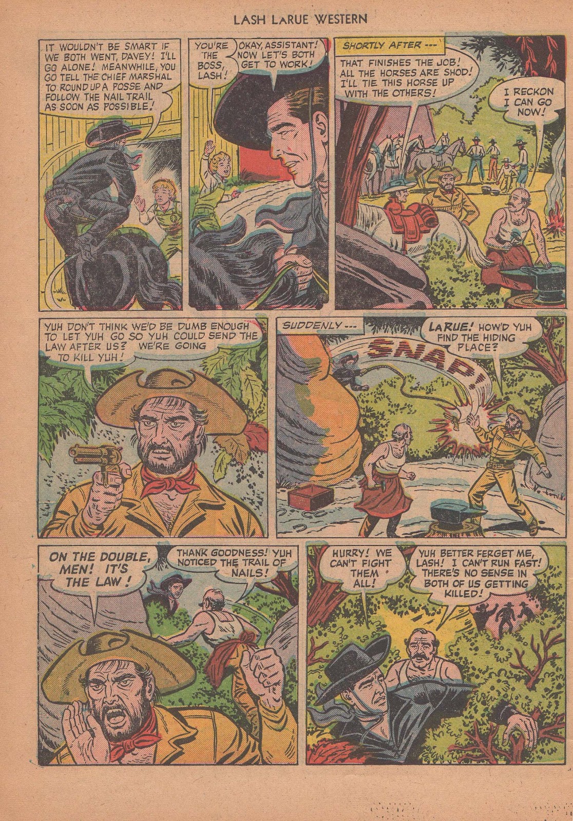 Lash Larue Western (1949) Issue #14 - Page 11