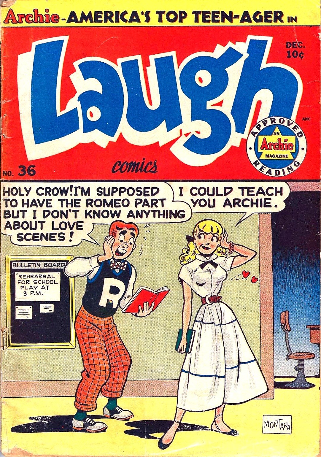 Laugh (Comics) Issue #36 - Page 1