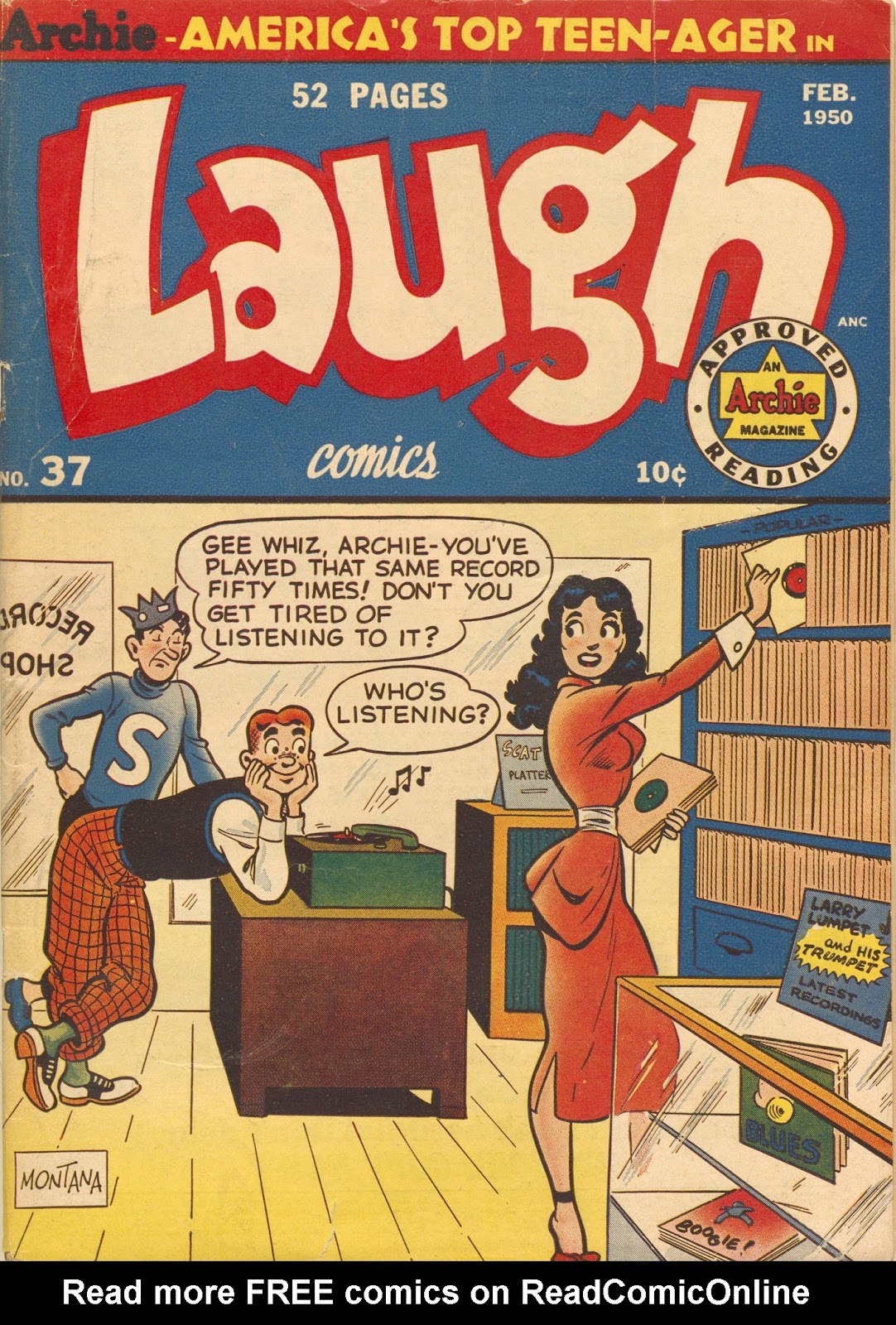 Laugh (Comics) Issue #37 - Page 1