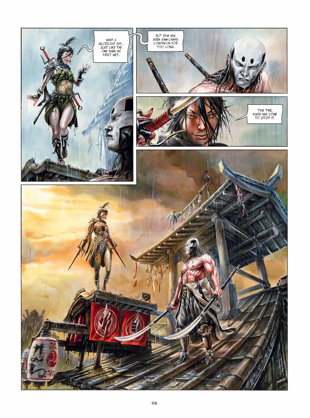 Legends of the Pierced Veil: The Mask of Fudo TPB (Part 1) - Page 97