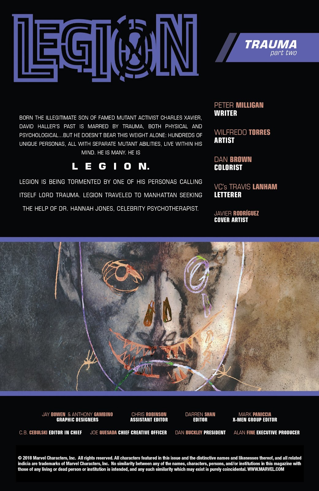 Legion (2018) Issue #2 - Page 2