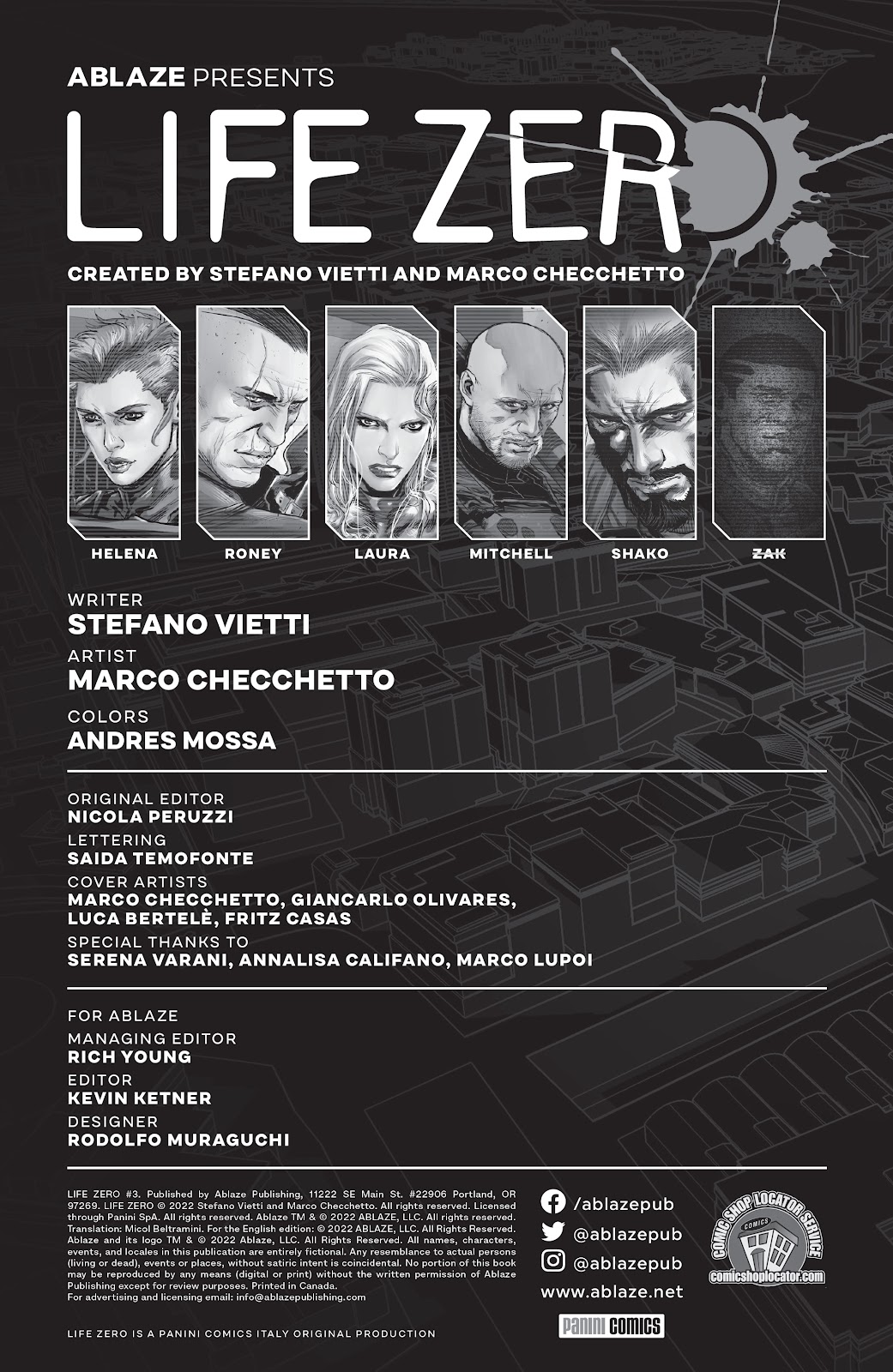 Life Zero Issue #3 - Page 2