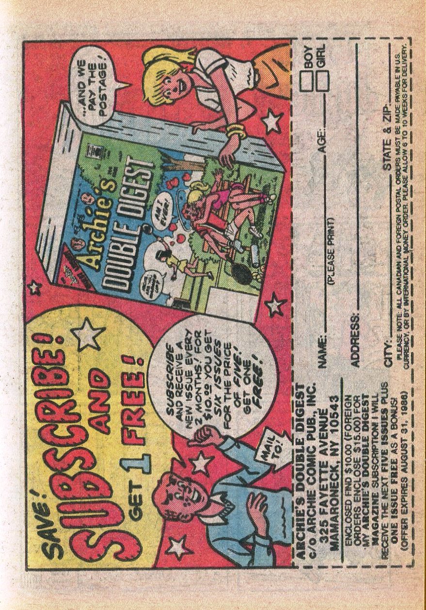 Little Archie Comics Digest Magazine Issue #21 - Page 33